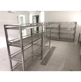 KỆ INOX 3 TẦNG