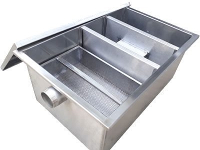 Bể tách mỡ inox công nghiệp