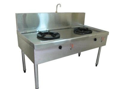 Bếp inox công nghiệp mạnh mẽ hiệu suất cao bền bỉ uy tín