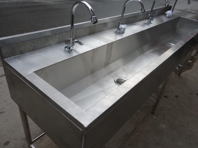 Xưởng sản xuất bồn rửa tay inox cho trường học uy tín