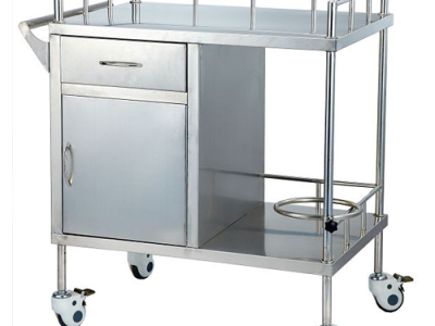 Xe đẩy thuốc inox - Giá xưởng, Bền bỉ, Đạt chuẩn y tế 2026
