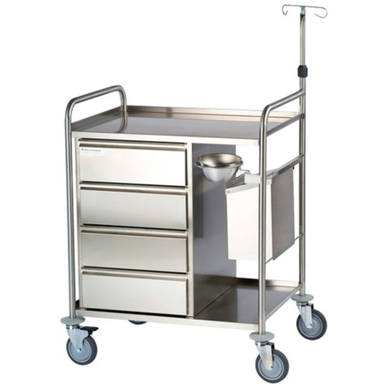 ưu điểm khi dùng xe đẩy inox y tế tại bệnh viện