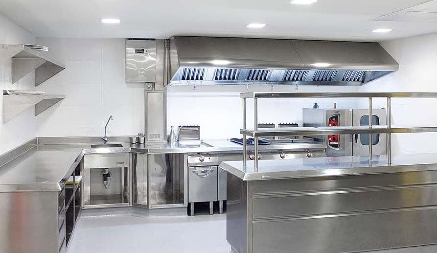 thiết bị inox nhà ăn tập thể giá rẻ
