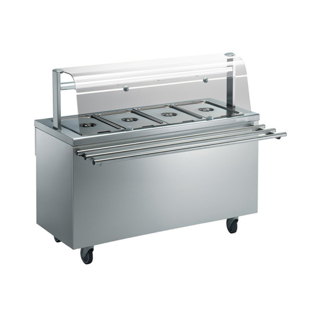 tủ hâm thức ăn inox cho nhà hàng khách sạn