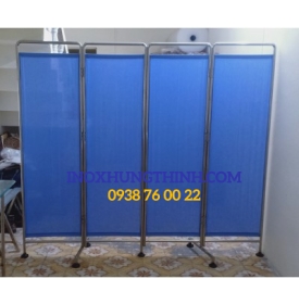 Bình phong di động Inox