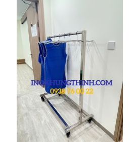 Giá treo áo chắn tia di động 
