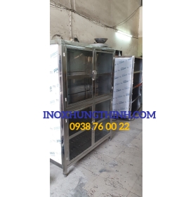 TỦ CHÉN INOX 304