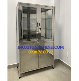 Tủ đựng dụng cụ y tế inox