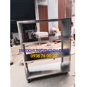 Kệ inox 3 tầng